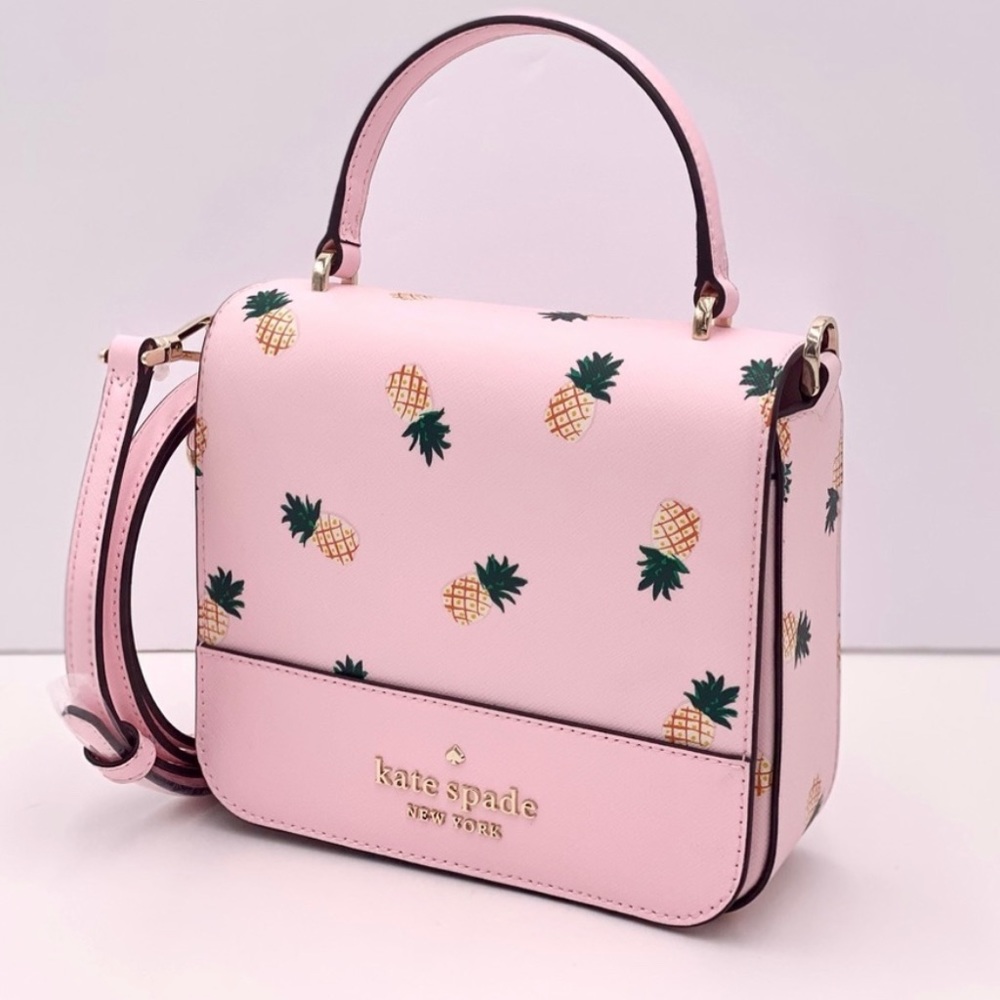 Kate Spade New York Staci Square Pineapple Crossbody🍍💕💐